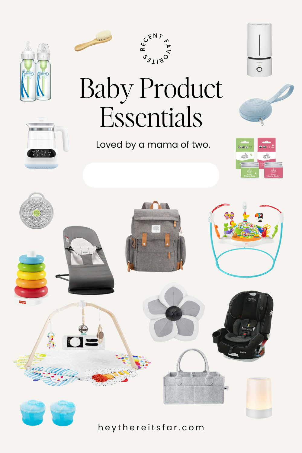 Must have baby essentials product list.